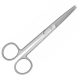 Surgical scissors blunt/blunt/straight end 20 cm long