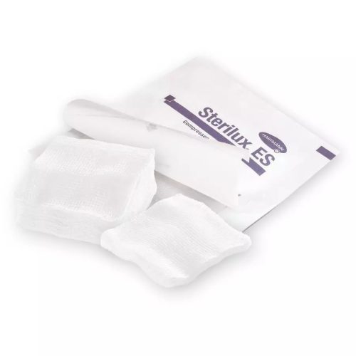 Sterilux® ES 10x10cm sterile, folded mull-sheet, 8 layers (10 pcs)