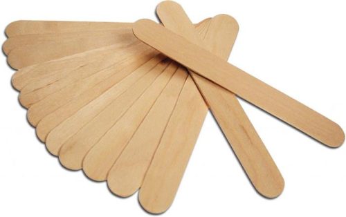 Wooden disposable tongue depressor 100 pcs, 150x17x1,6 mm