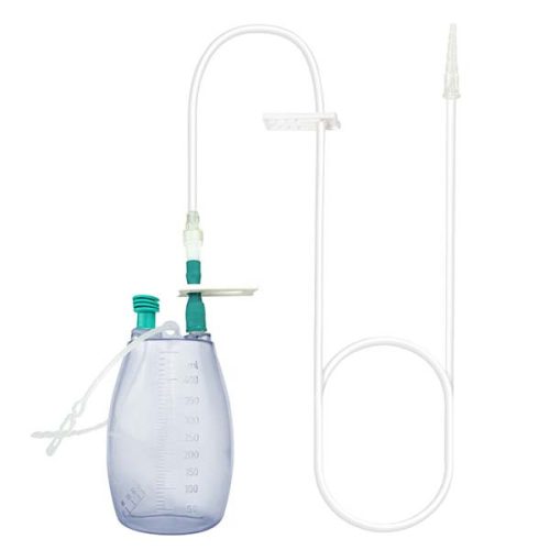 Redon rigid wall bottle with connecting tube, 400 ml