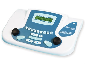 Sibelsound 400-AOM audiometer with W50 software - air+bone+masking