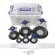 Anaesthesia Mask Set with 6 Sizes and Transport Box