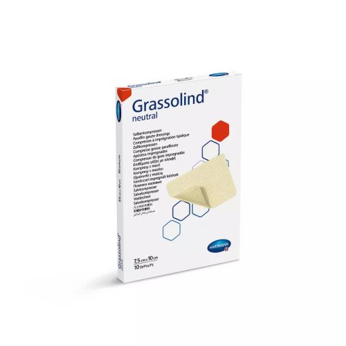 Grassolind® Salbe Wundabdeckung (7,5x10 cm; 10 Stück)