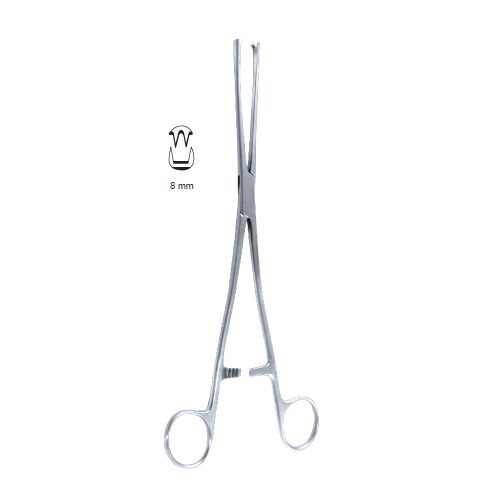 Museux gynaecological forceps 24 cm/8mm