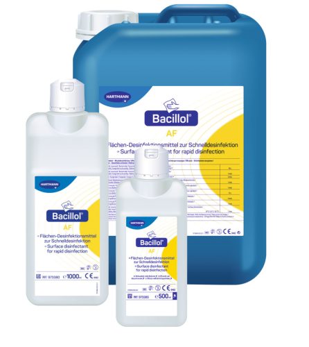 Bacillol® AF aldehydfreies, schnelles Flächendesinfektionsmittel auf Alkoholbasis 500ml