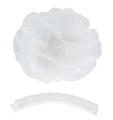 Round rubber nurse cap Guarder, white