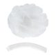 Round rubber nurse cap Guarder, white