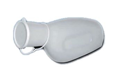 Urinal bottle for man, plastic 1000 ml 