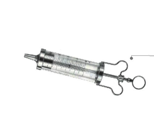 Wolf syringe 200 ml, glass