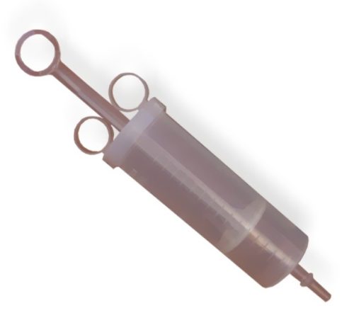 Plastic wolf syringe 200 ml