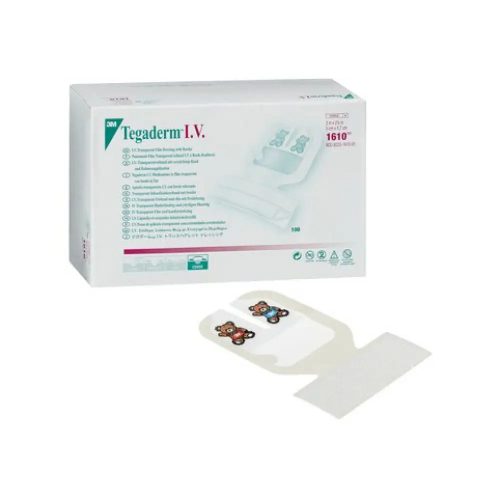 Tegaderm™ reinforced cannula fixator 5 cm x 5,7 cm