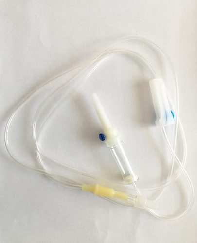 Infusion set, single use