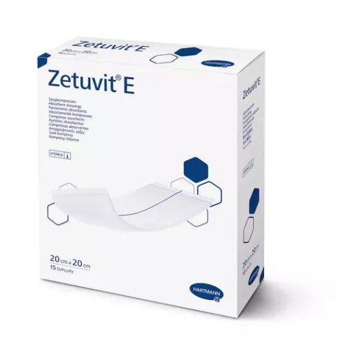 Zetuvit E Wundkissen unsteril 20x20cm (50Stk)