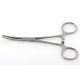 Klemmer pincer bent 20 cm