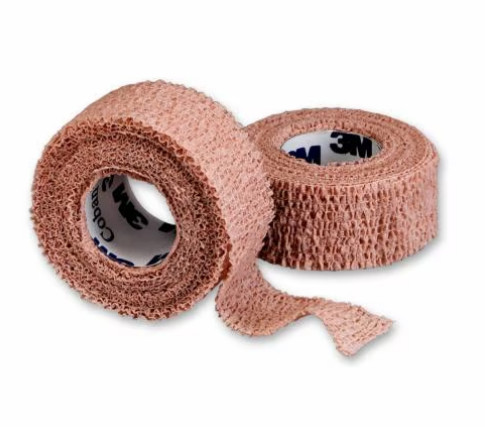 1581 Coban™ leather color elastic bandage 2,5 cm x 4,5 m