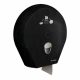 Lucart EcoNatural Jumbo toilet paper dispenser, black