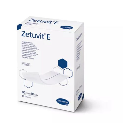 Zetuvit E Wundkissen unsteril 10x10cm (50Stk)