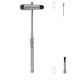 KaWe Neurological Buck reflex hammer with metal handle