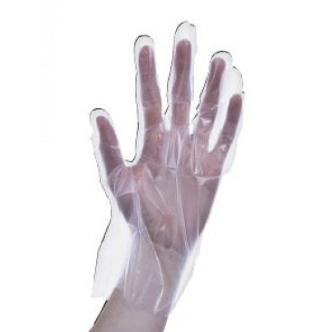 Sterile foil gloves, L