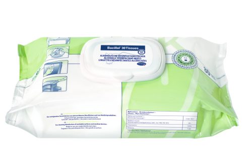 Bacillol® 30 Tissues wipes for fast-acting disinfection of sensitive, washable surfaces