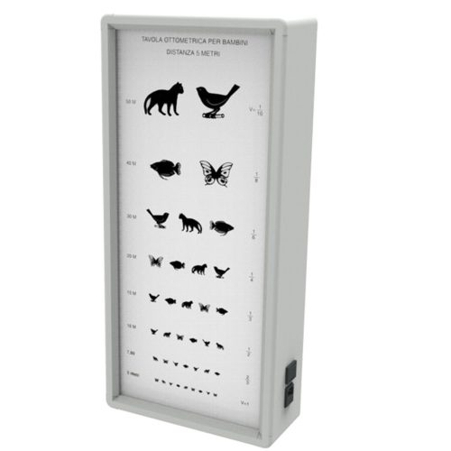 Vision test board Kettesy 1 pole - animal 5m