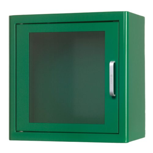 Arky Green Defibrillator Wandmontierte Metallkabine mit Alarm