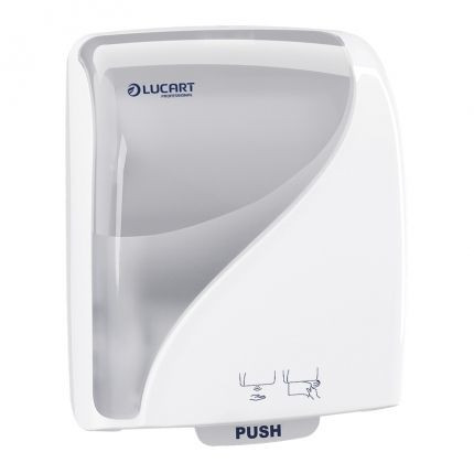 Lucart Identity Touch Free Sensor-Handtuchspender, weiß