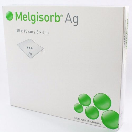 Melgisorb AG 15x15 cm silver alginate dressing