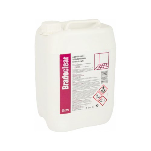 Bradoclean aldehyde-free, alcohol-based surface disinfectant concentrate - 5l