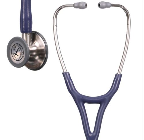 3M™ Littmann® Cardiology IV™ fonendoszkóp 6187C, éjkék cső, szatén hallgatófej, szatén csőszár