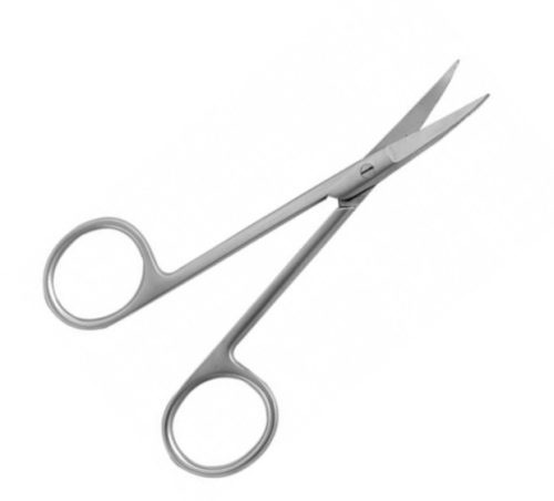 Surgical scissors pointed/pointed/curved 14 cm 