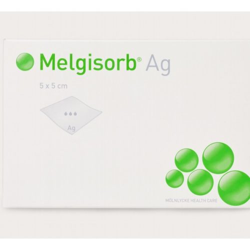 Melgisorb AG 5x5 cm silver-alginate dressing