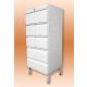 Cardboard cabinet metal, 10 drawers