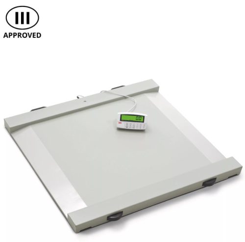 ADE M501020 wheelchair scale with ramps