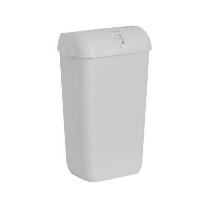 Lucart EcoNatural Waste Bin, 23L waste bin, white