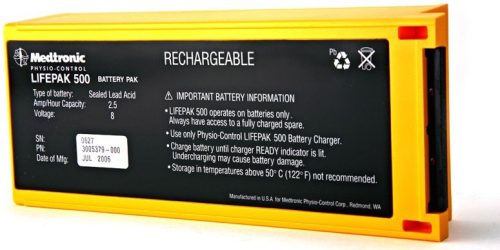 Lifepak 500 Battery