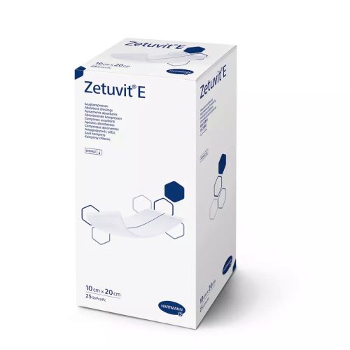 Zetuvit® E nedvszívó, steril sebpárna 10x20 cm (25 db)