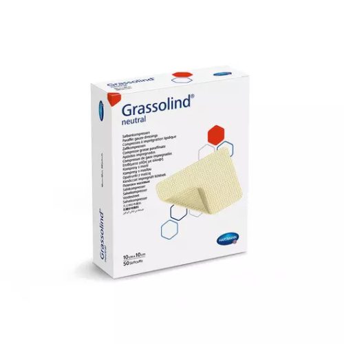 Grassolind® kenőcsös sebfedő  (10x10 cm; 50 db)