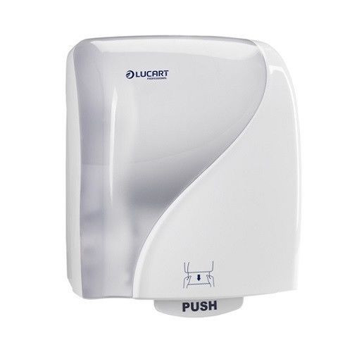 Lucart Identity Hands Autocut hand towel dispenser, white