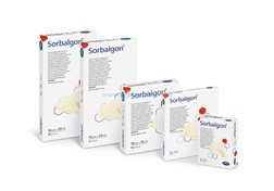 Sorbalgon® Calciumalginat Verband (10x10 cm; 10 Stk.)