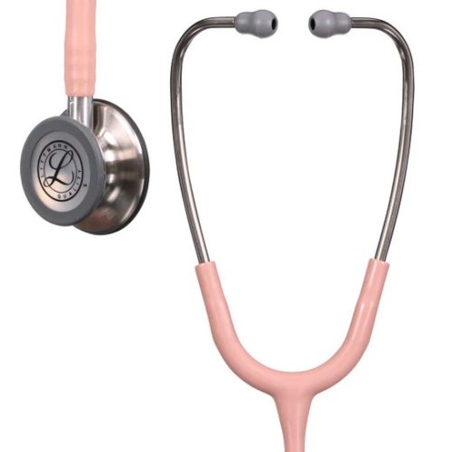 3M™ Littmann® Classic III™ fonendoszkóp 5910C, gyöngyház rózsaszín cső, szatén hallgatófej, 69cm