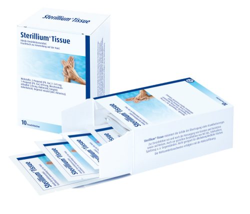 Sterillium® disinfectant soaked wipes (15 pcs)