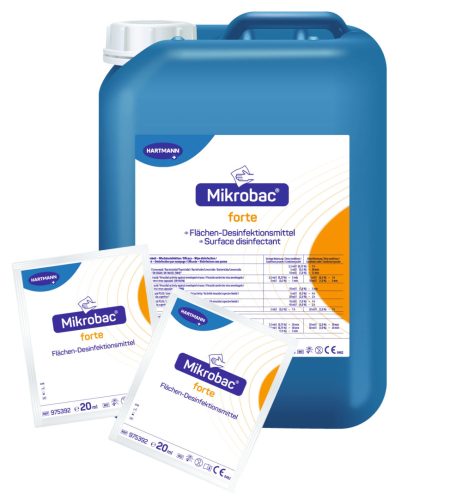 Microbac® forte aldehyde-free cleaning surface disinfectant concentrate 5l