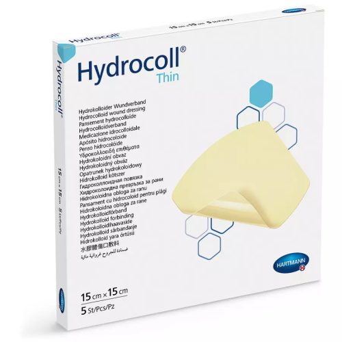 Hydrocoll® cienki cienki opatrunek hydrokoloidowy (15x15 cm; 5 szt.)