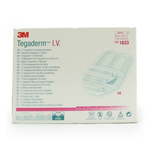 TEGADERM™ IV kanülrögzítő 7x8,5cm 1633